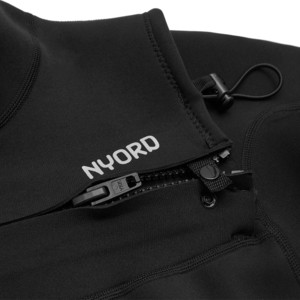 2025 Nyord Womens Tempus 2/2mm Chest Zip Shorty Wetsuit N04BA00014 - Black